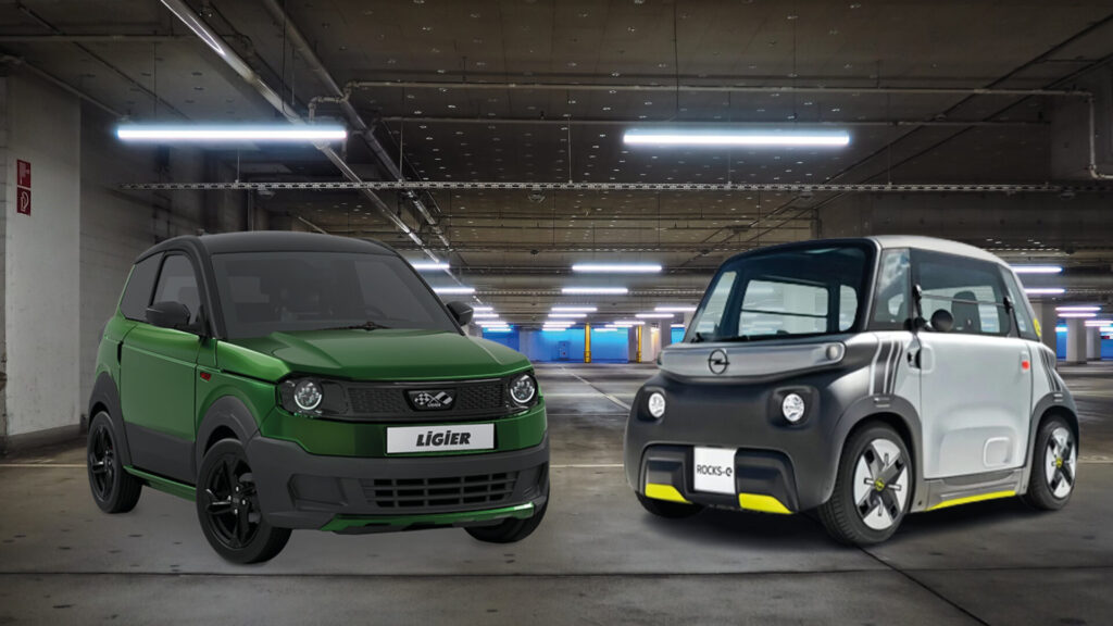 Ligier Myli VS Opel Rocks E